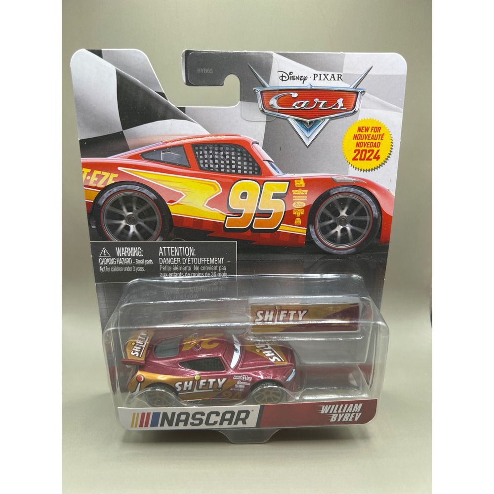 Disney Pixar Cars NASCAR William Byrev Shifty Drug Diecast 1:55 Scale 2024 New